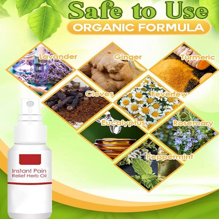 ⁦Instant Pain Relief Oil⁩ - الصورة ⁦5⁩