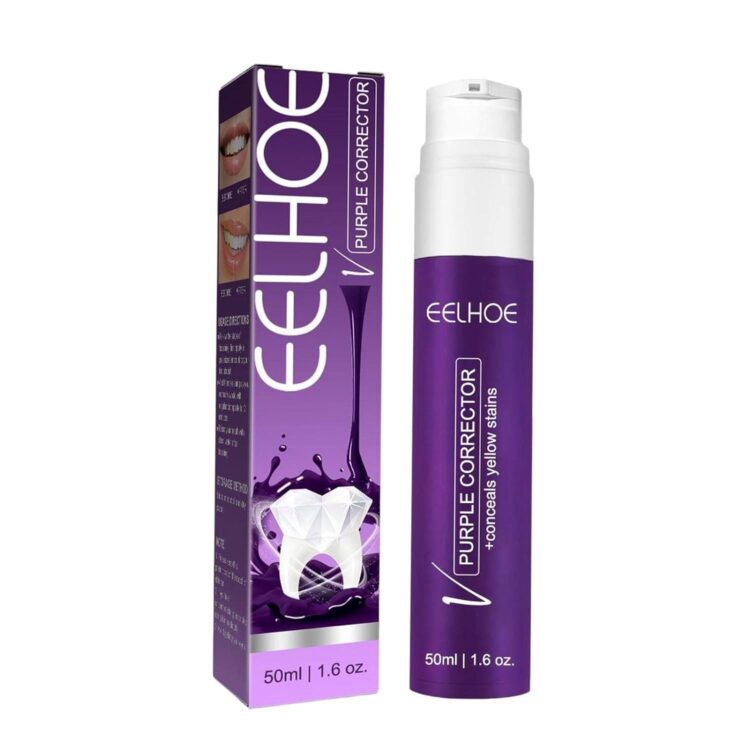 معجون الأسنان  Purple Whitening Toothpaste